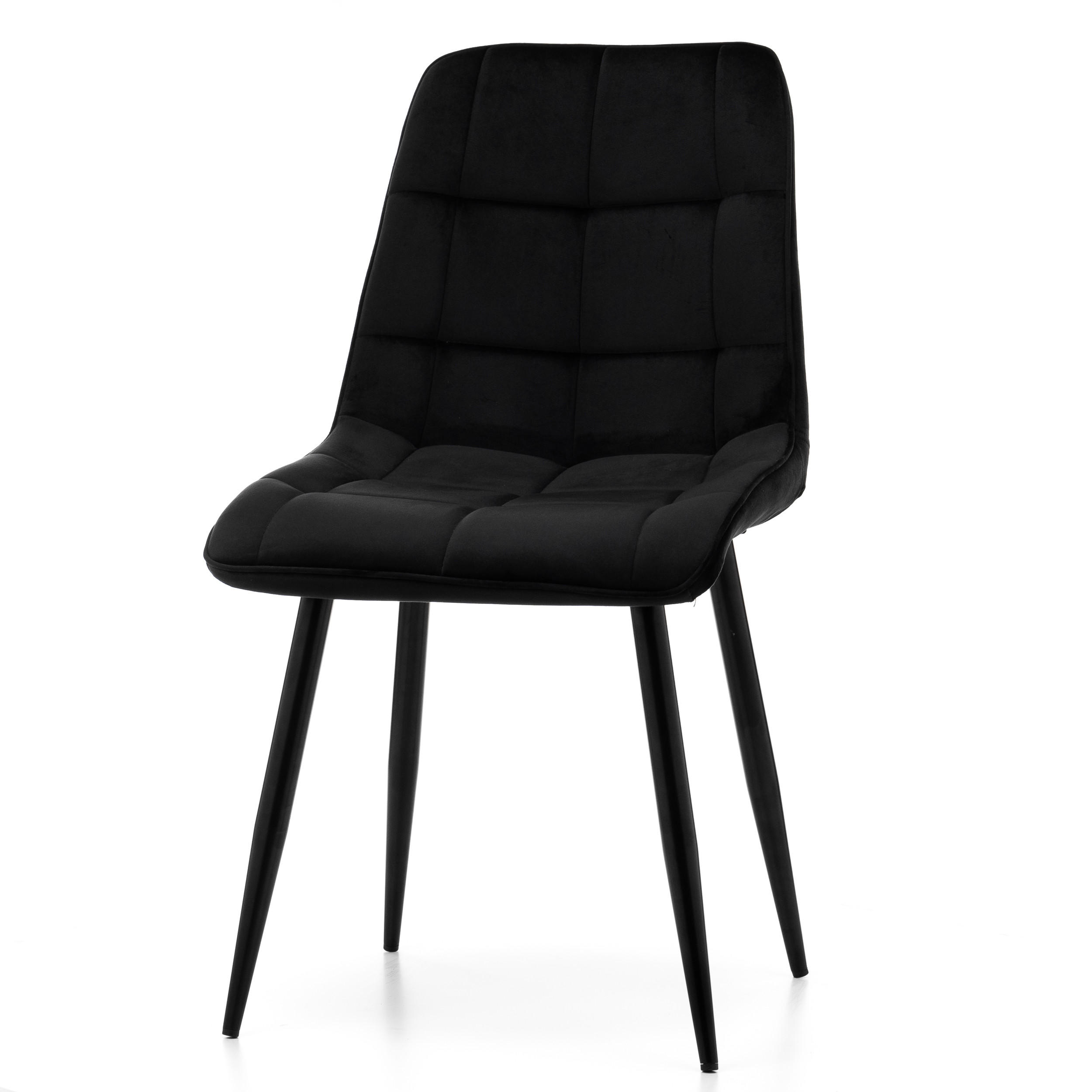 Thumbnail - NEW Home Stuhl, Schwarz, Metall, 50x88x47 cm, Esszimmer, Stühle, Esszimmerstühle, Vierfußstühle
