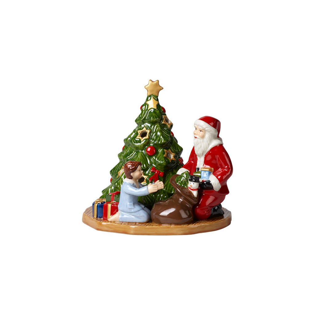 WINDLICHT BESCHERUNG Christmas Toys bunt - Multicolor, Keramik (14/14/15cm) - Villeroy & Boch