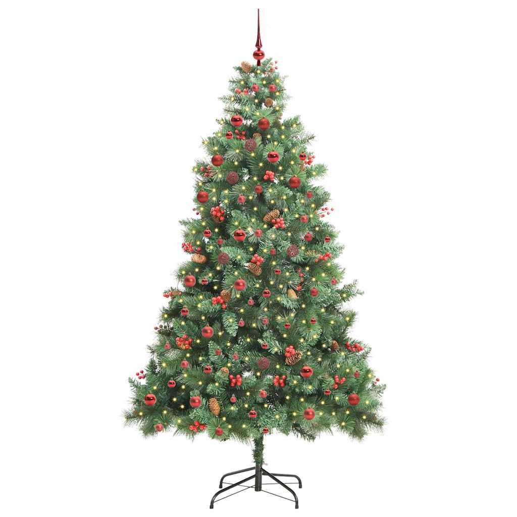 vidaXL Weihnachtsbaum Grün 210 cm