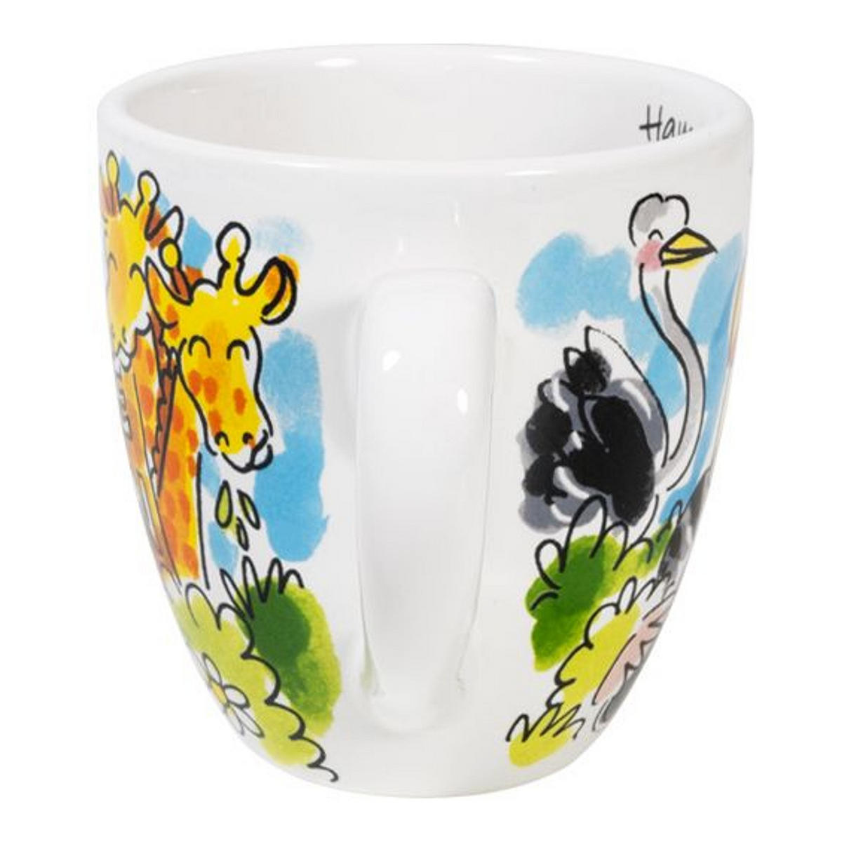 MINI-BECHER Beekse Bergen Giraffe in Bunt - 200 ml - Multicolor, Keramik (0.2L) - Blond Amsterdam