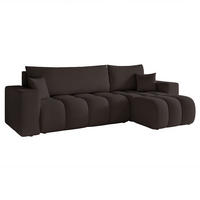 ECKSOFA OFI mit Schlaffunktion und Bettkasten Anthrazit - Anthrazit, Holzwerkstoff/Kunststoff (248/145cm) - Idohome