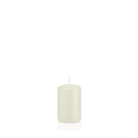 STUMPENKERZEN Elfenbein Ø 48 x 80 mm, 24 Stück - Beige, Paraffin (5/8cm) - Wiedemann Kerzen