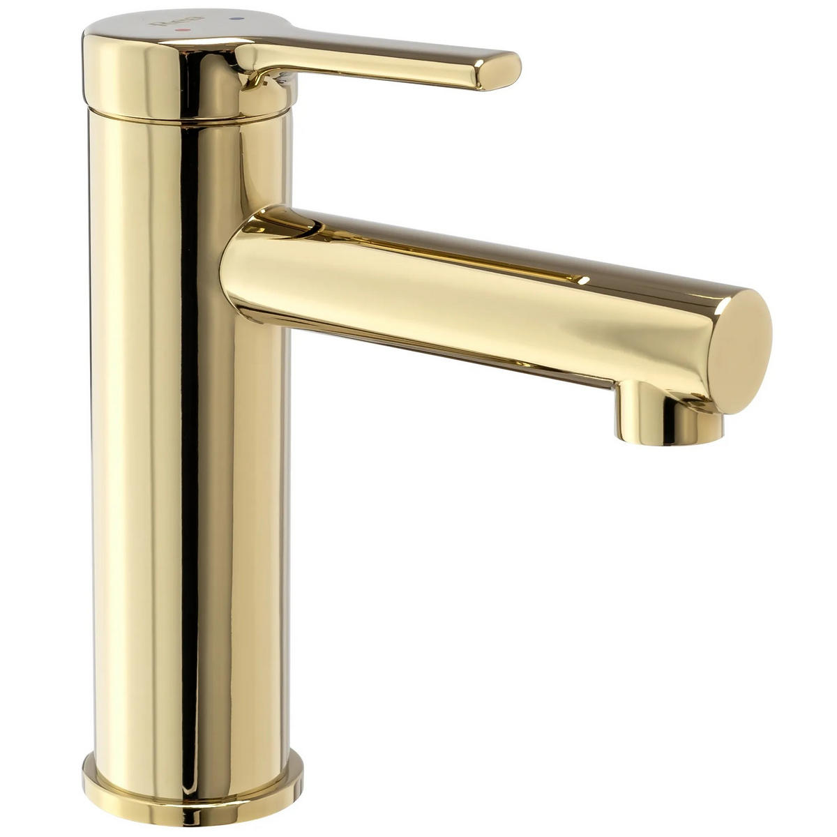WASCHBECKENARMATUR Rea Pixel Gold Low - Goldfarben, Metall (5/16.5/15cm) - REA