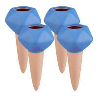 4XBEWÄSSERUNGSKUGELN - Multicolor, Keramik (6/11.5/6cm) - Relaxdays