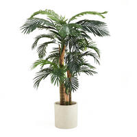 KUNSTBAUM Künstliche Goldfruchtpalme – Saphira 150 cm - Grün, Kunststoff (150cm) - aplanta