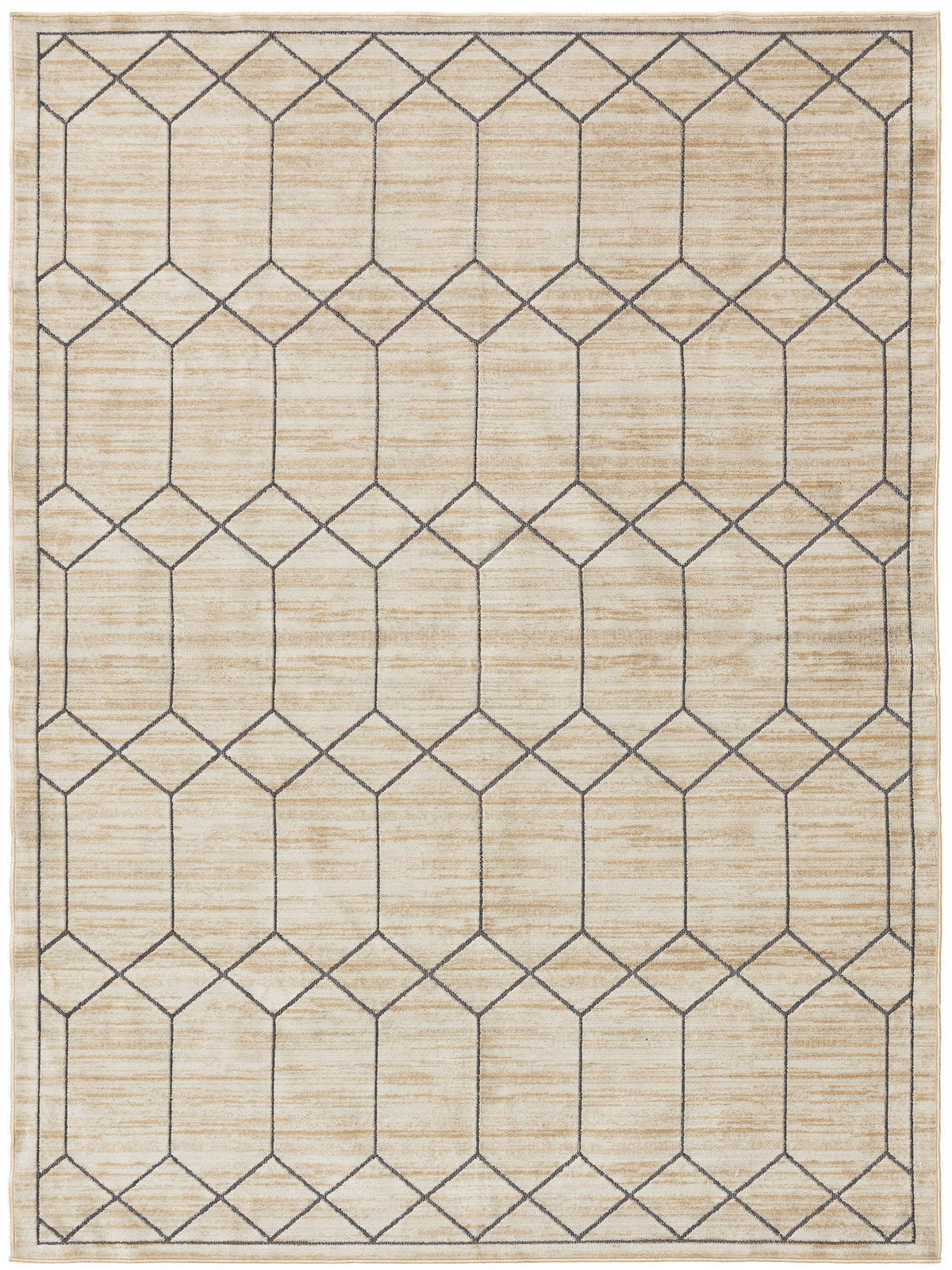 TEPPICH Daisy Cream 140x200 cm - Creme, Textil (140/200cm) - benuta