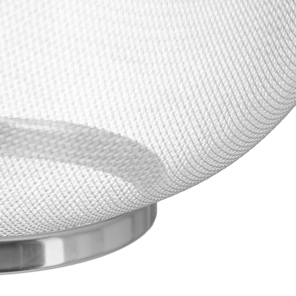 STANDSIEB - Silberfarben, Metall (26cm) - Relaxdays