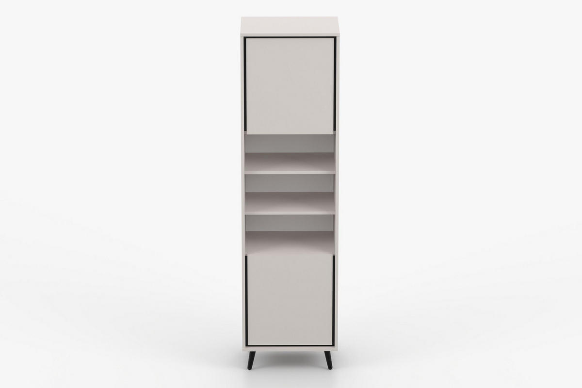 VITRINE FRESSO 50/185/40 cm in Kaschmir - Kaschmir, Holzwerkstoff (50/185/40cm) - Deine Möbel 24