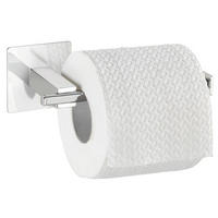 TOILETTENPAPIERHALTER offen Quadro 16,5/7/6,5 cm - Silberfarben, Metall (7/6.5/16.5cm) - Wenko