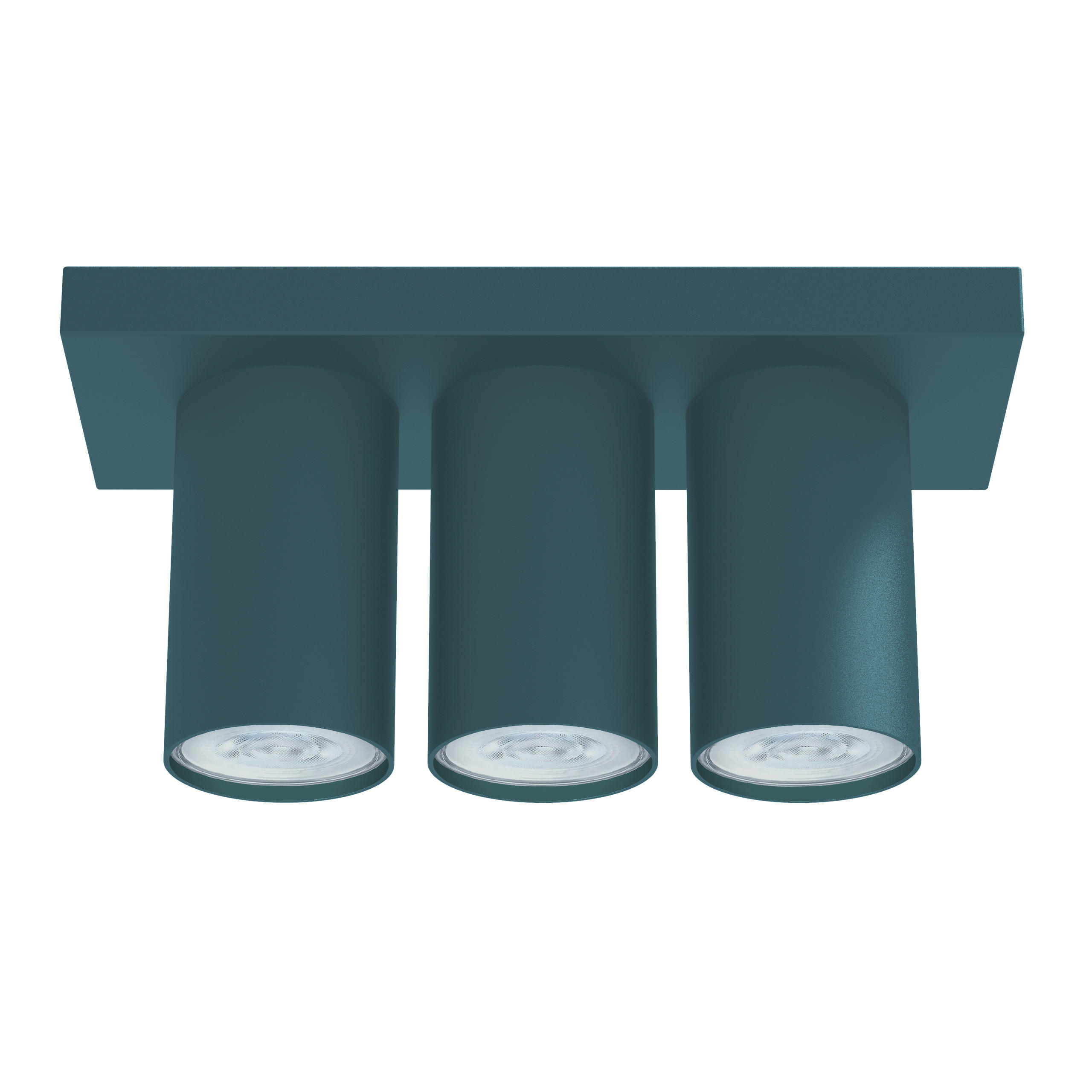 DECKENLEUCHTE - Blau, Metall (10/25/12cm) - Lumicom