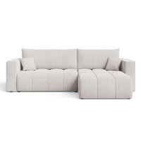 ECKSOFA Neva Grau - Grau, Holz/Textil (280/170cm) - Graingold