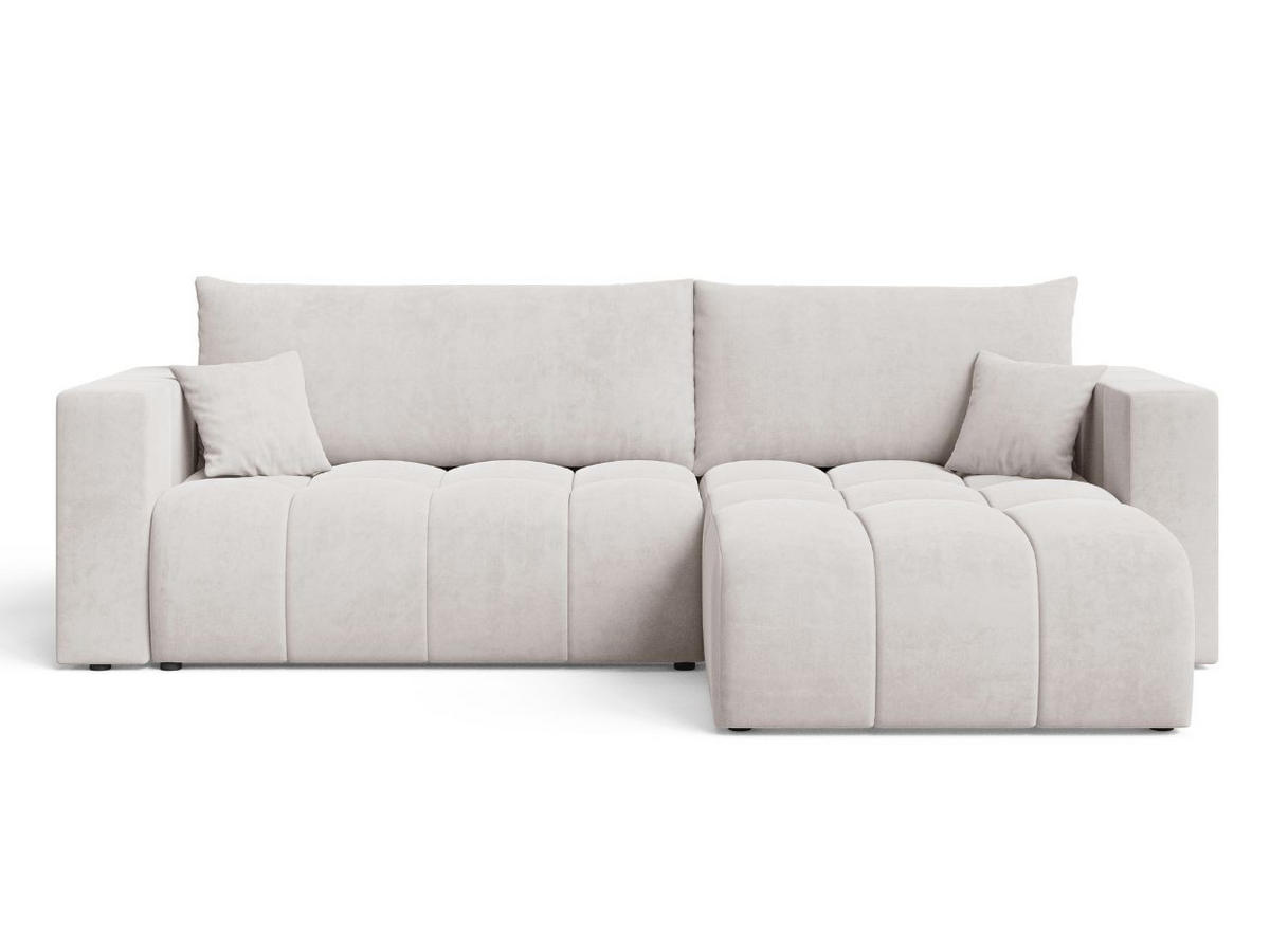 ECKSOFA Neva Grau - Grau, Holz/Textil (280/170cm) - Graingold