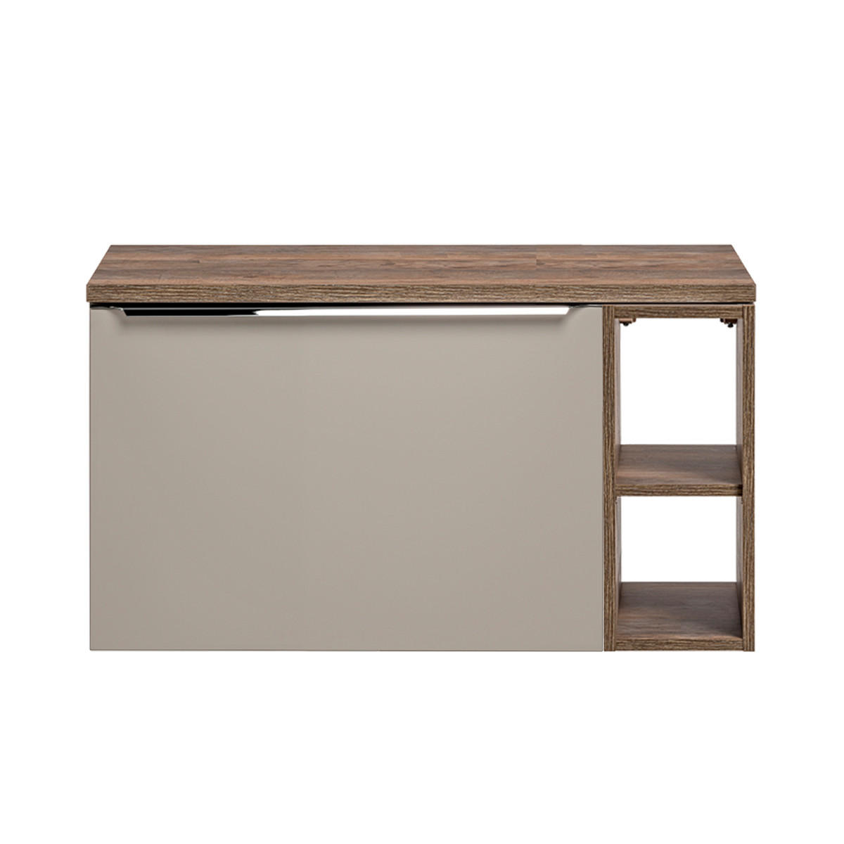 SKŘÍŇKA POD UMYVADLO 80cm Éros Krtek - šedohnědá, kompozitní dřevo (80/48/46cm) - Petits-meubles