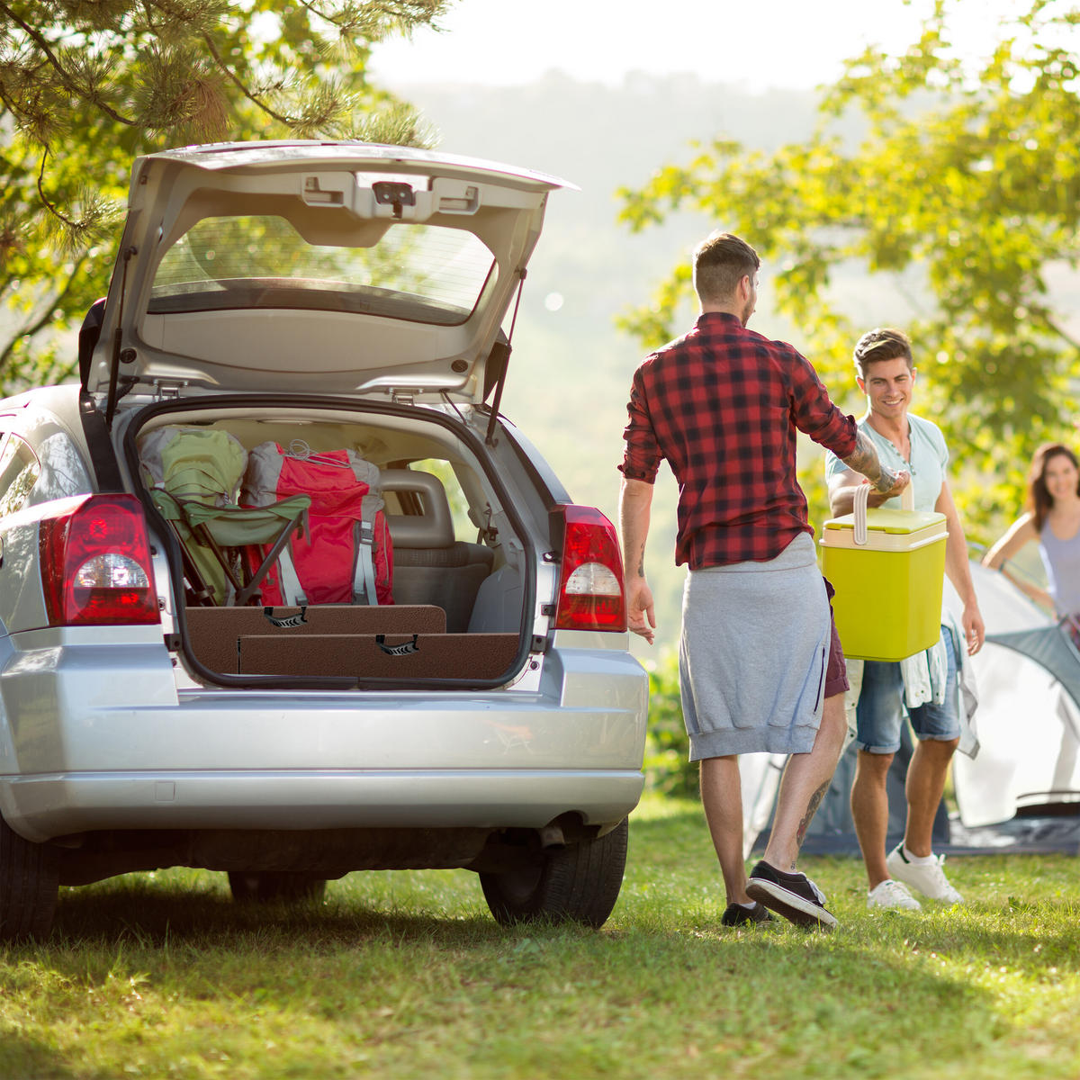 2XBIERBANK - Braun, Kunststoff/Metall - Relaxdays