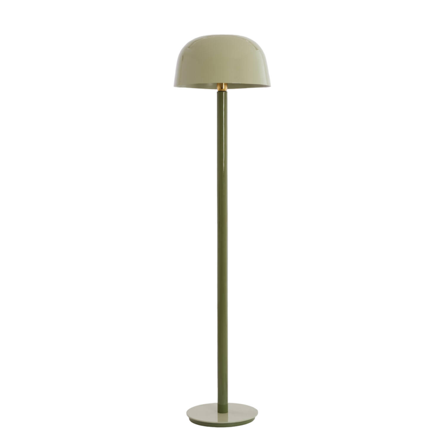 STEHLAMPE - Grün - 40/40/155 cm - Grün, Metall (40/40/155cm) - Light & Living