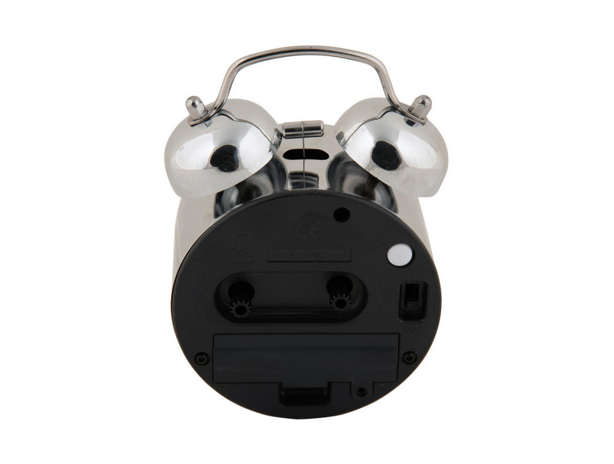 WECKER Pearl Glow 8/8/12 cm - Silberfarben, Metall (8/12/8cm) - Karlsson