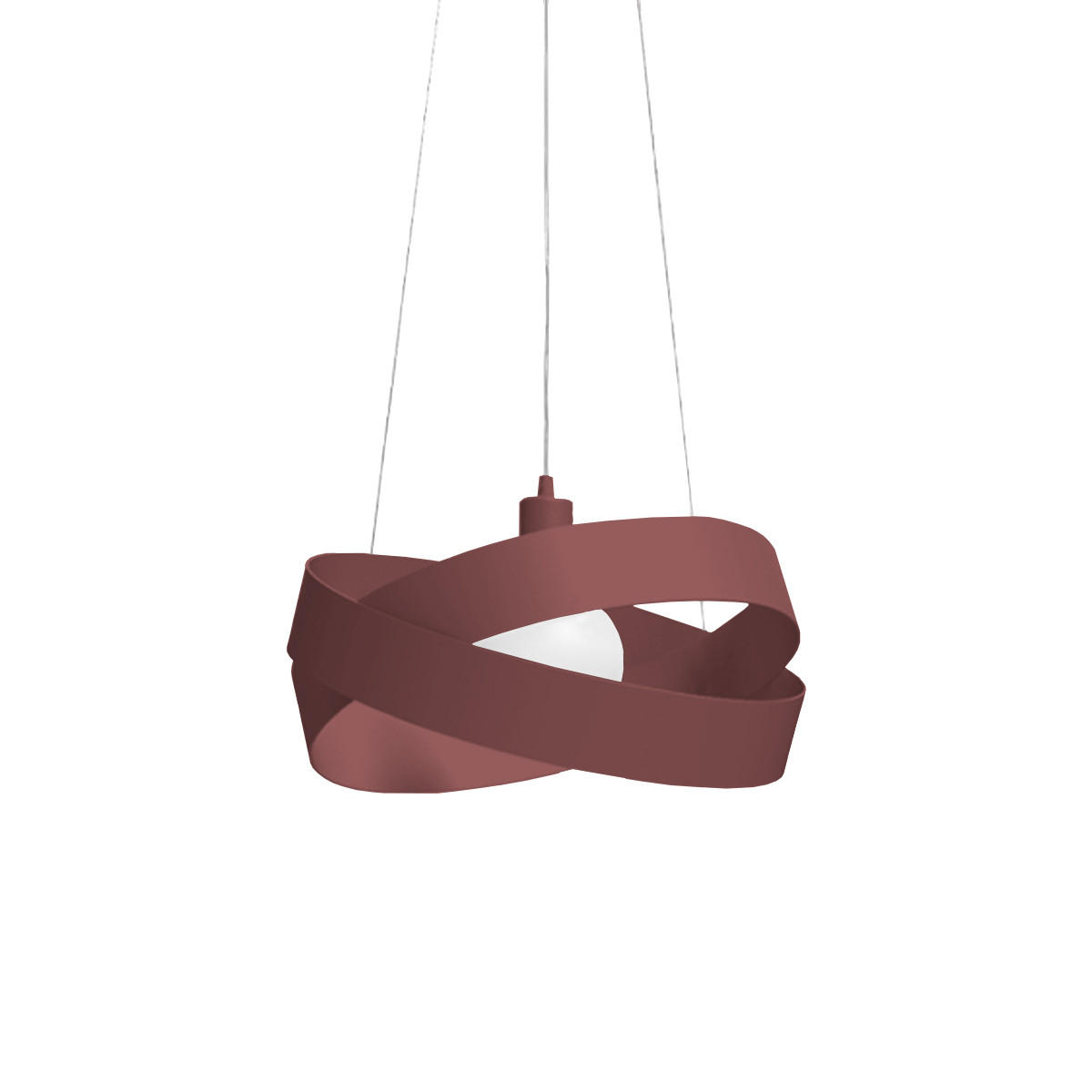 HÄNGELEUCHTE - Rot, Metall (60/60/16cm) - Lumicom