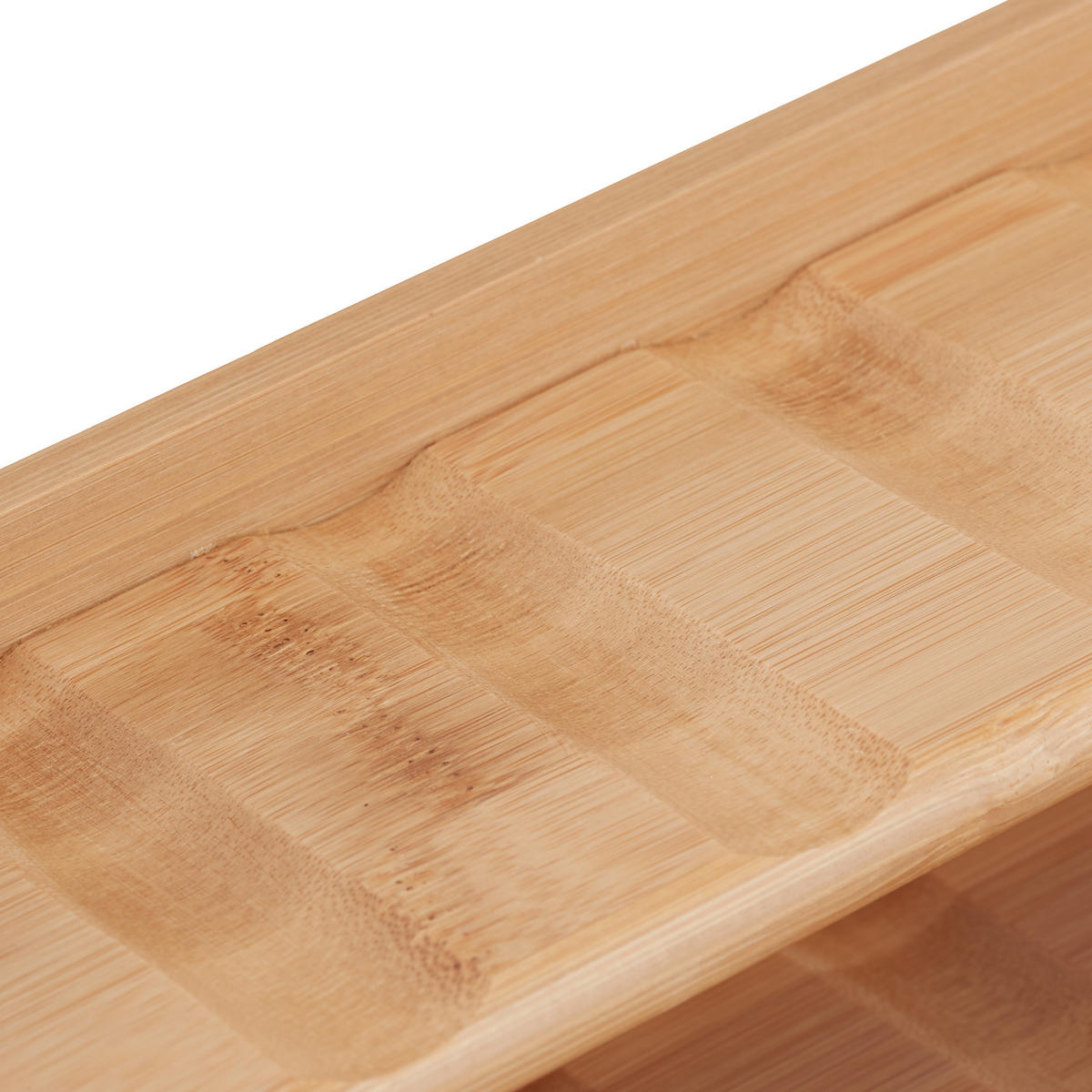 GEWÜRZREGAL - Hellbraun, Holz (40.5/36/16cm) - Relaxdays