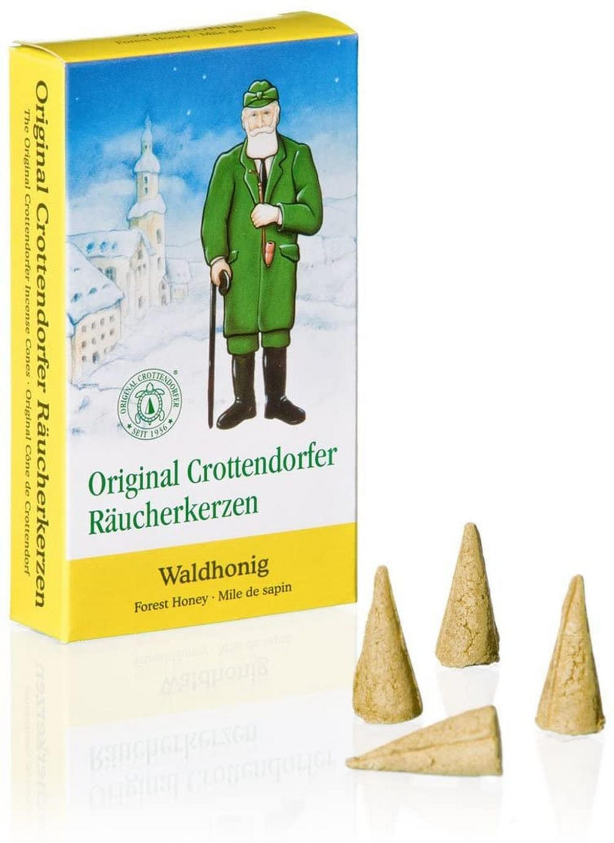 RÄUCHERKERZEN Waldhonig 24er Packung - Multicolor, Holz (0.1/1/0.1cm) - Crottendorfer