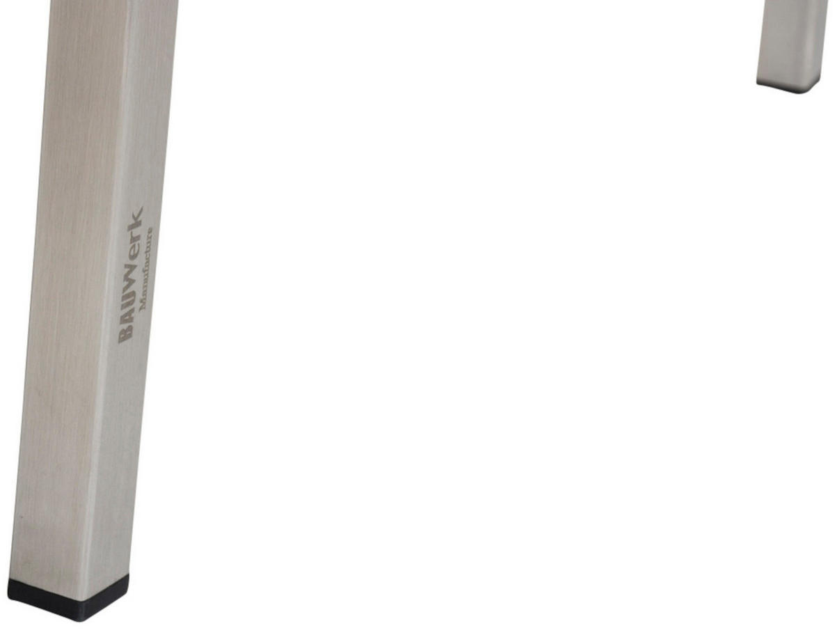 STUHL 2er Set Lederlook creme - Edelstahlfarben/Creme, Textil/Metall (40/88/50cm) - CLP