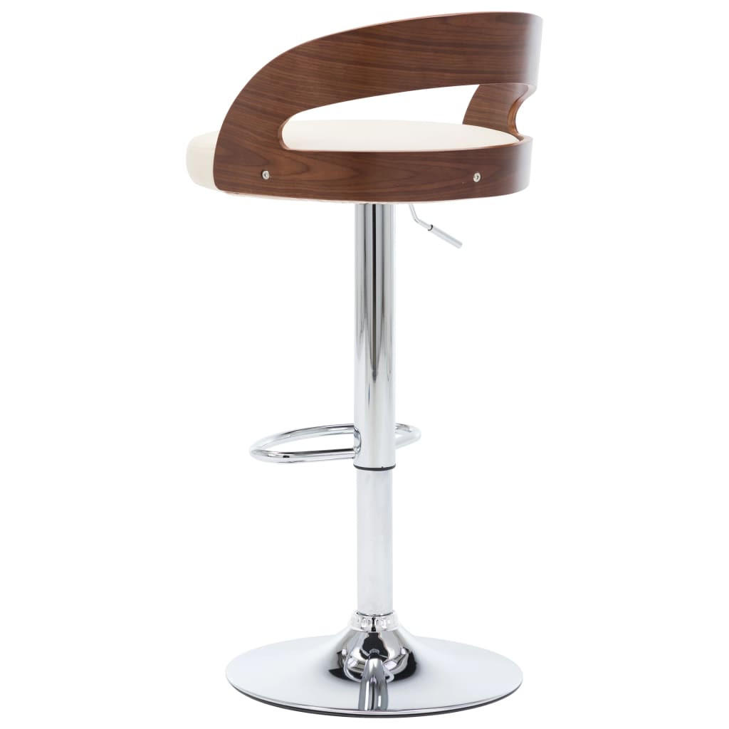 vidaXL Barhocker Creme 45x100.5x46.5 cm