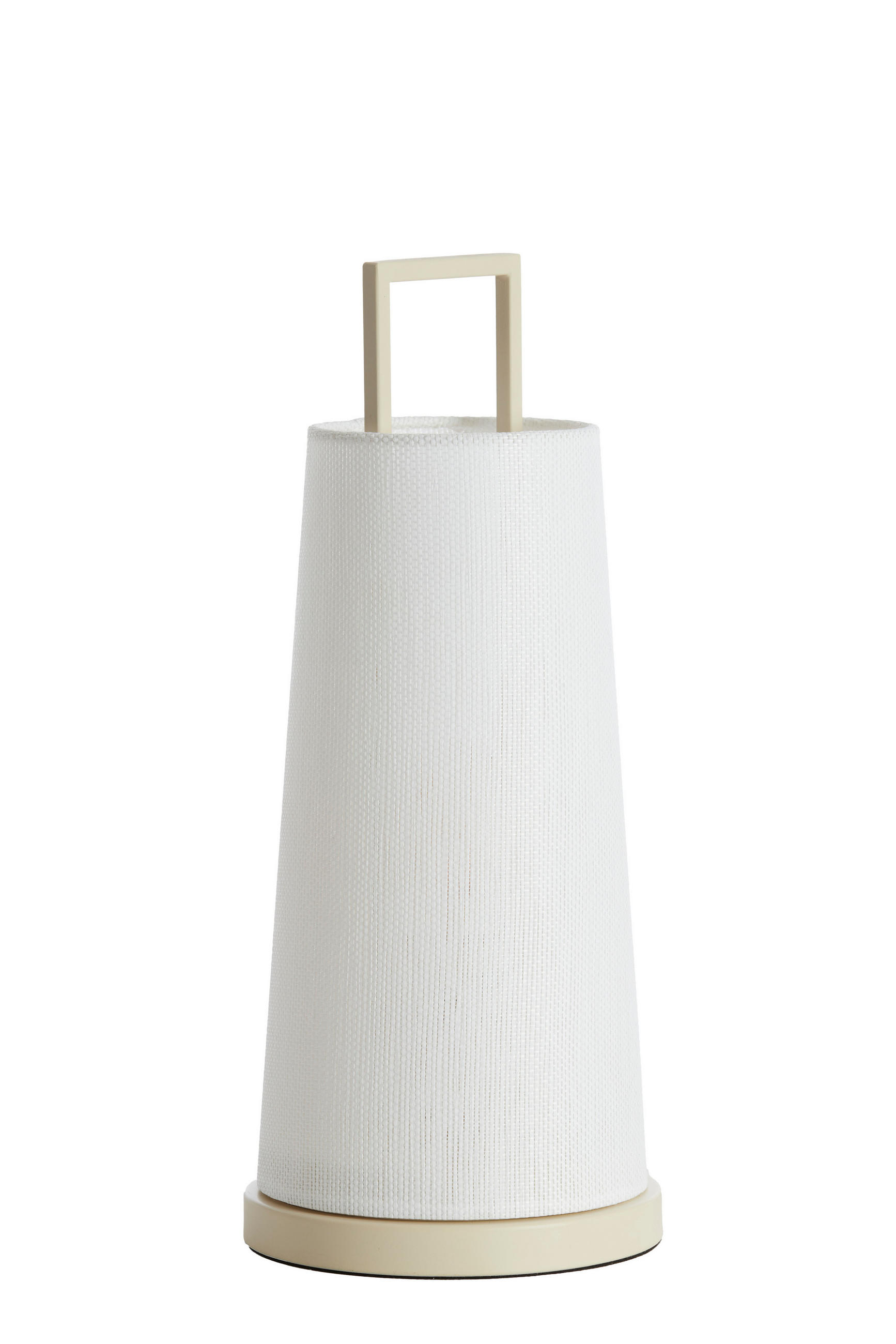 TISCHLAMPE Fyon Braun Ø16/37,5 cm - Braun, Textil (16/16/37.5cm) - Light & Living