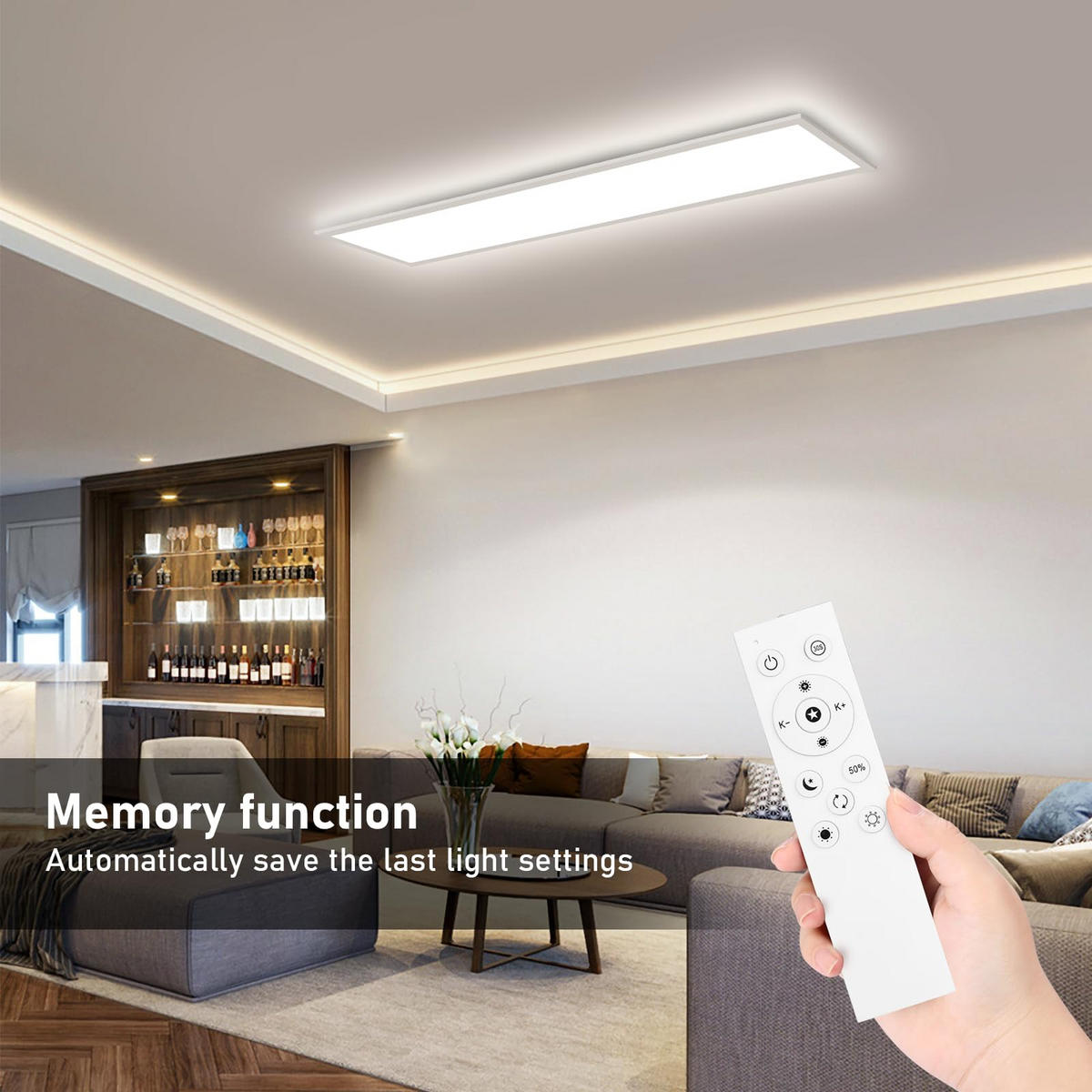 DECKENLEUCHTE PA1061W LED Panel 120/30/3.9 CM 2er-Set - Weiß, Metall (120/20/3.9cm) - LOVHAUS
