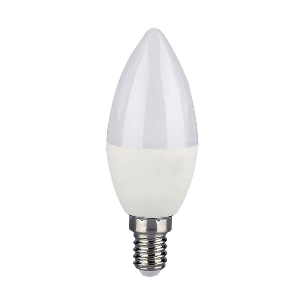 LED LEUCHTMITTEL RGB Weiß E14 Fernbedienung - Weiß, Kunststoff (3.6/11cm)
