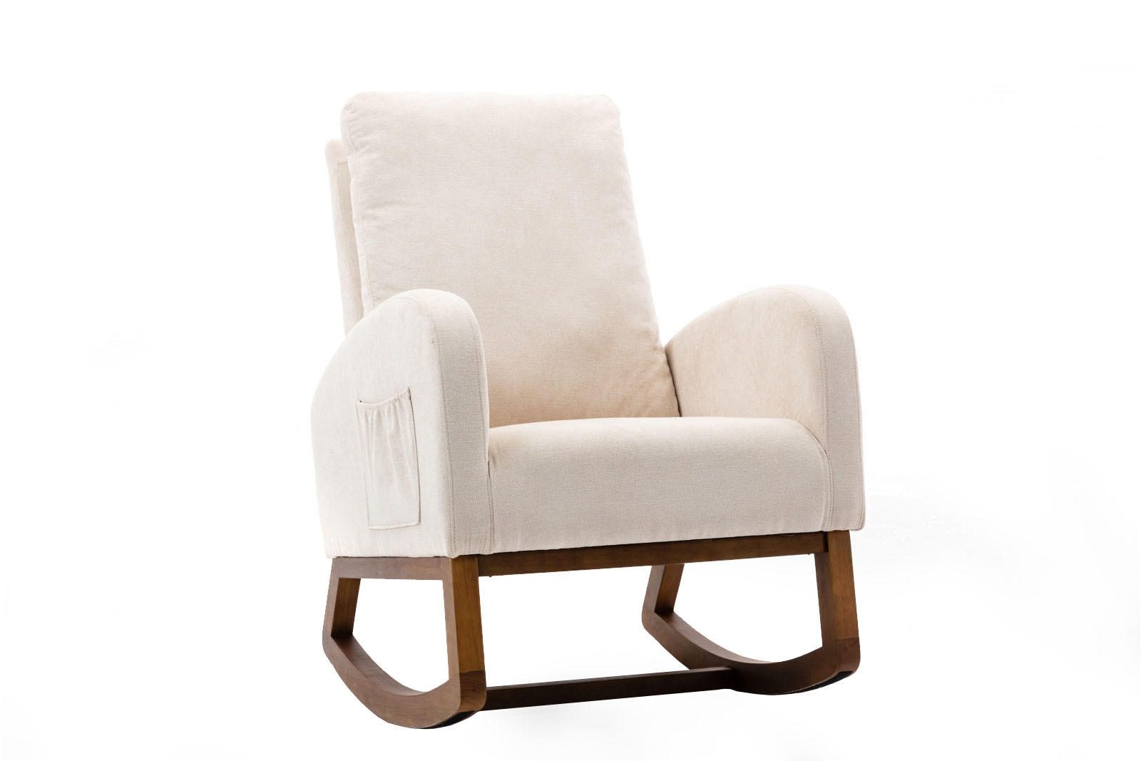 SCHAUKELSTUHL, Beige - Beige, Holz (94/100.48/68.98cm)