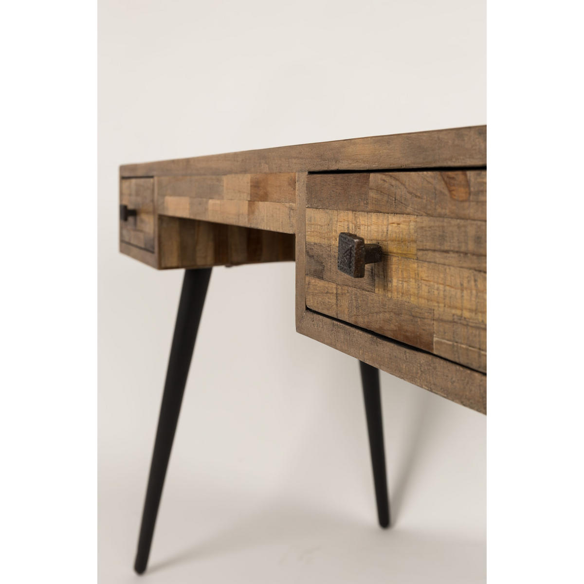 SCHREIBTISCH Leo 113x55,5 cm Braun - Braun, Holz (55.5/113/76.5cm) - Housecraft Living