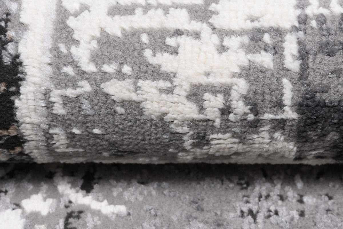 TEPPICH VALLEY Grau 140/200 cm - Grau, Textil (140/200cm) - Tapiso