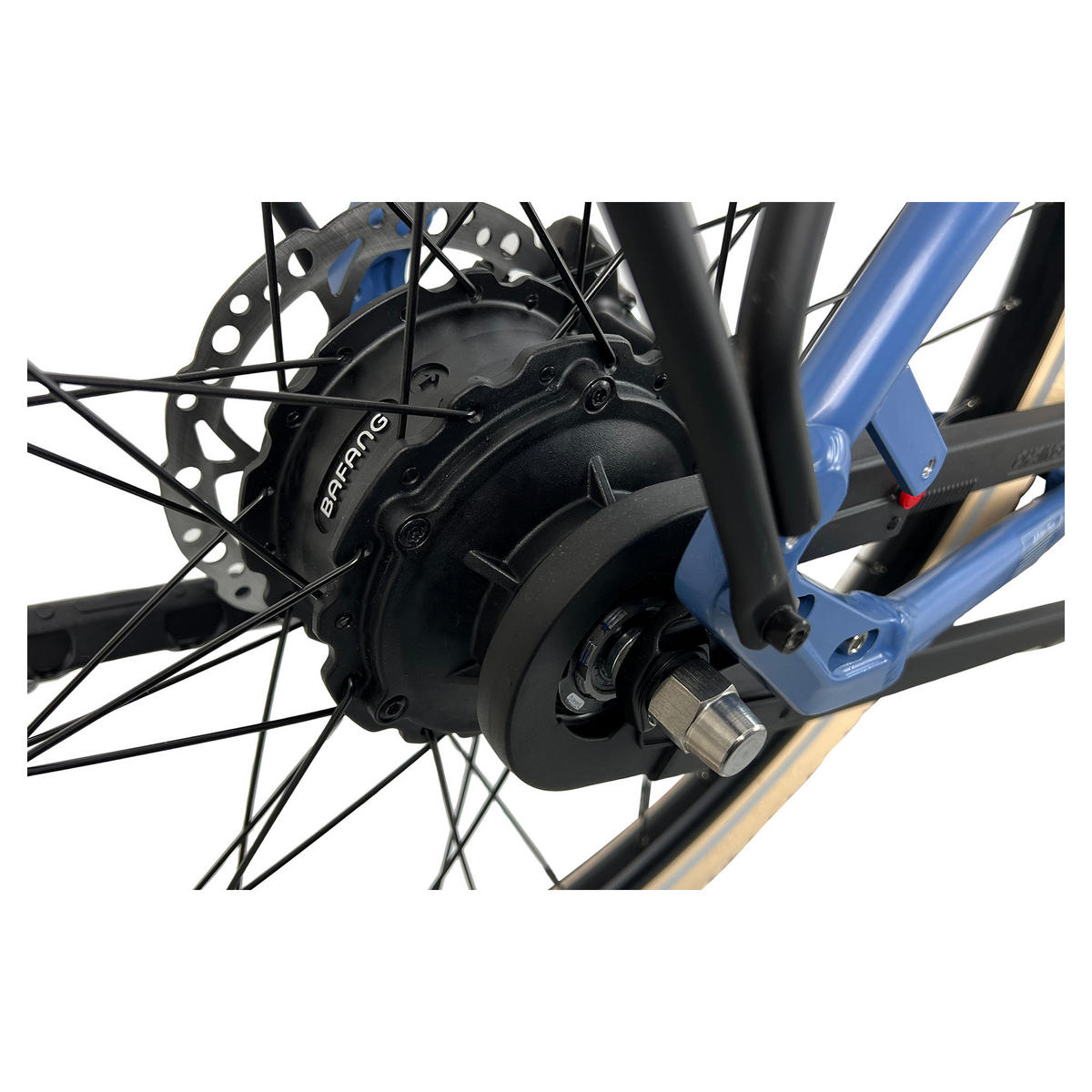 CITYVENTURE E-BIKE 27,5" ONTARIO RM - Blau, Metall (110cm) - LLOBE