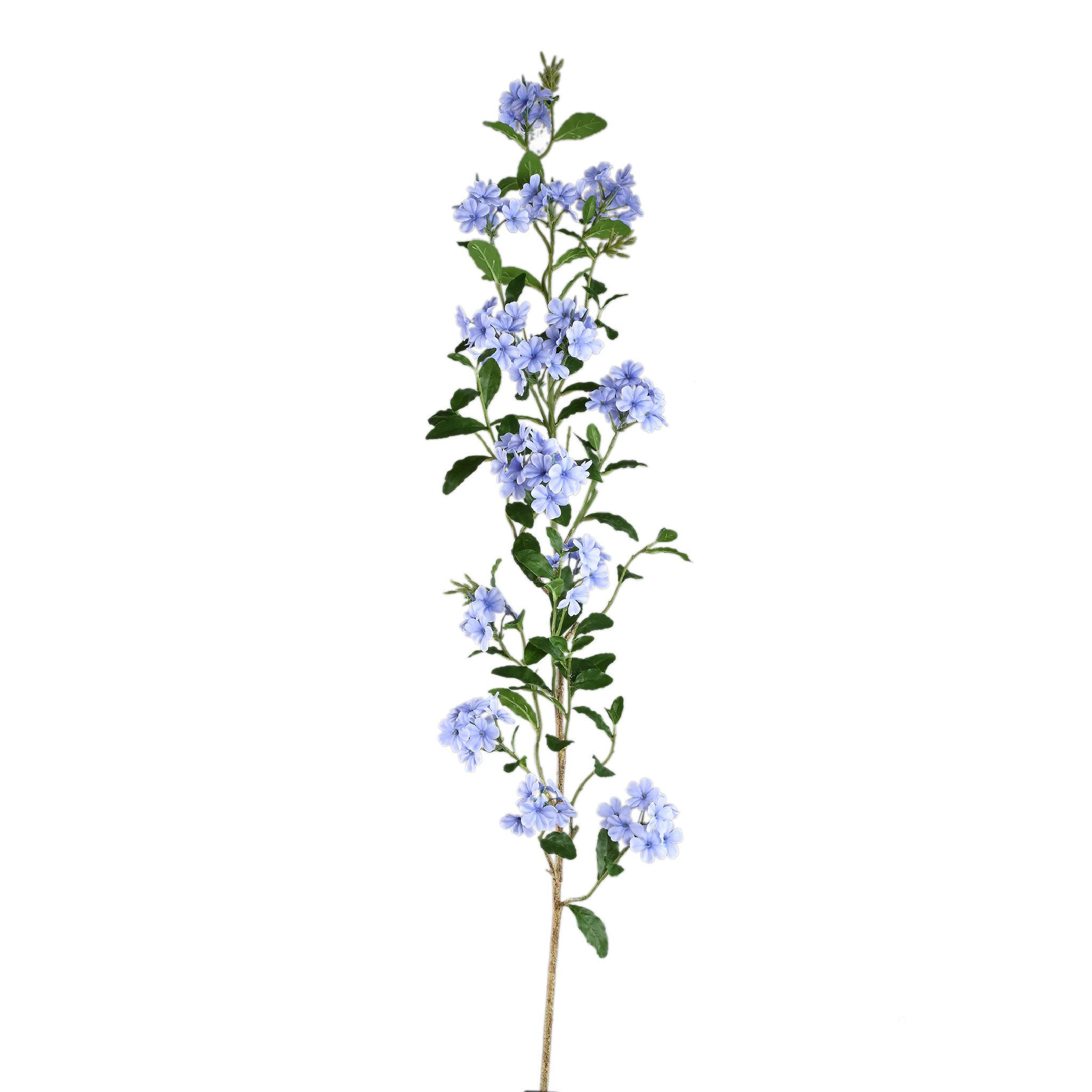 KUNSTBLUME Garden Blau 90/37/144cm - Blau, Textil (144cm) - PTMD Collection