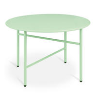 BEISTELLTISCH Finn Ø 53/36 cm Mintgrün - Mintgrün, Metall (53/53/36cm) - BoMoe