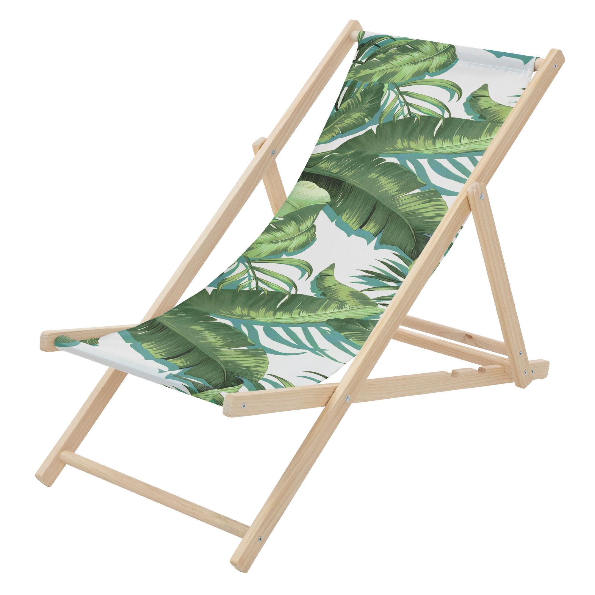 ECD-Germany LEHÁK Tropical zelená-bílá