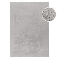 KURZFLOR-TEPPICH Calma 200 Grau 120x160 cm - Grau, Kunststoff/Textil (120/160cm) - carpet city