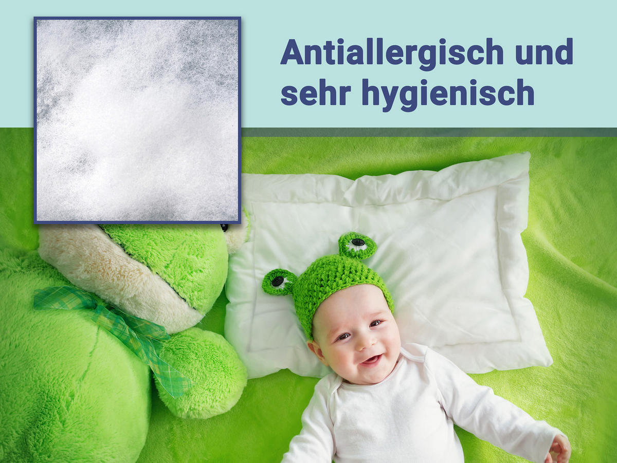 KISSEN, 40x60 cm, 50% Polyester, 50% Baumwolle, Weiß - Weiß, Textil (40/60cm) - Zollner