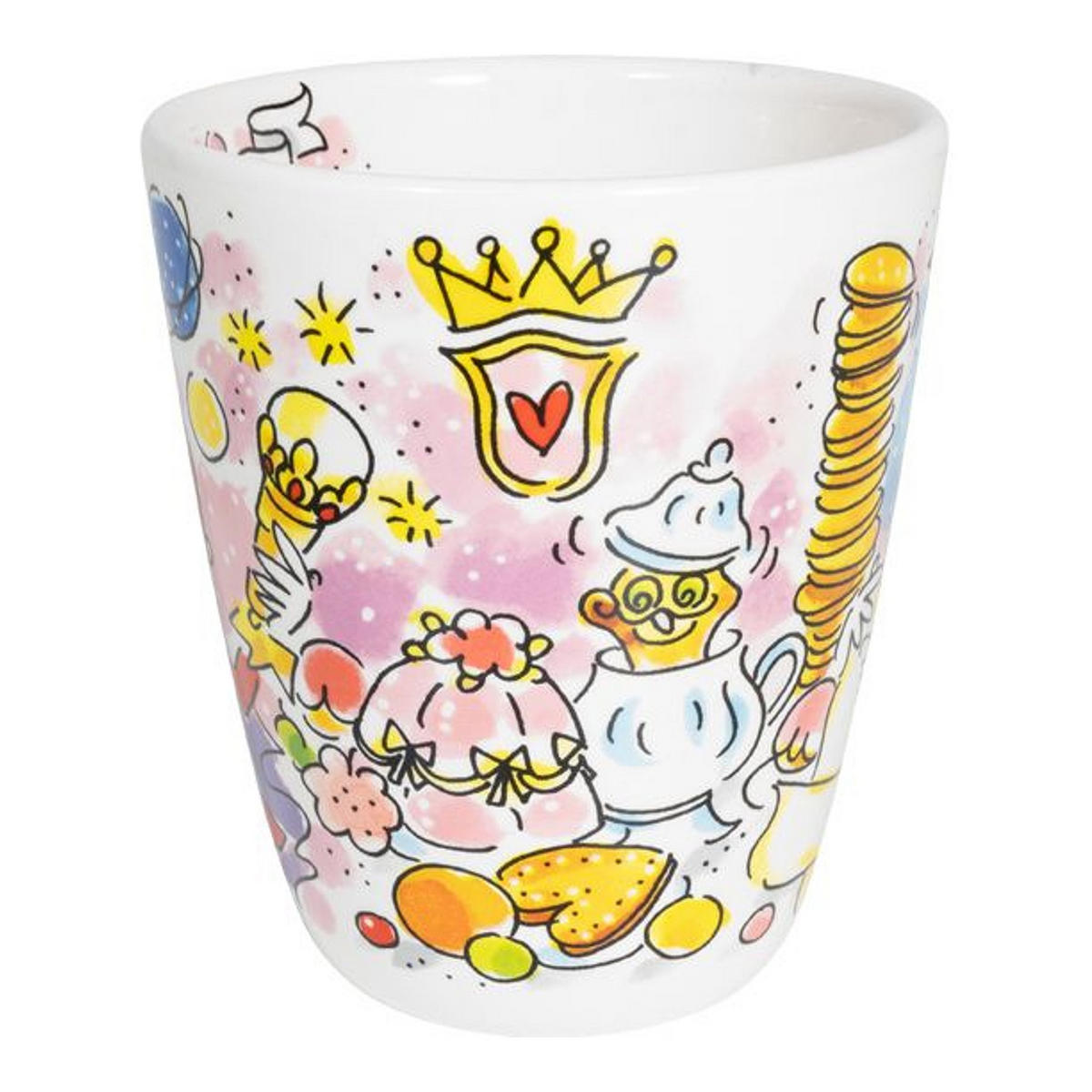 BECHER Symbolica Pardoes in Weiß - 350 ml - Weiß, Keramik (0.35L) - Blond Amsterdam