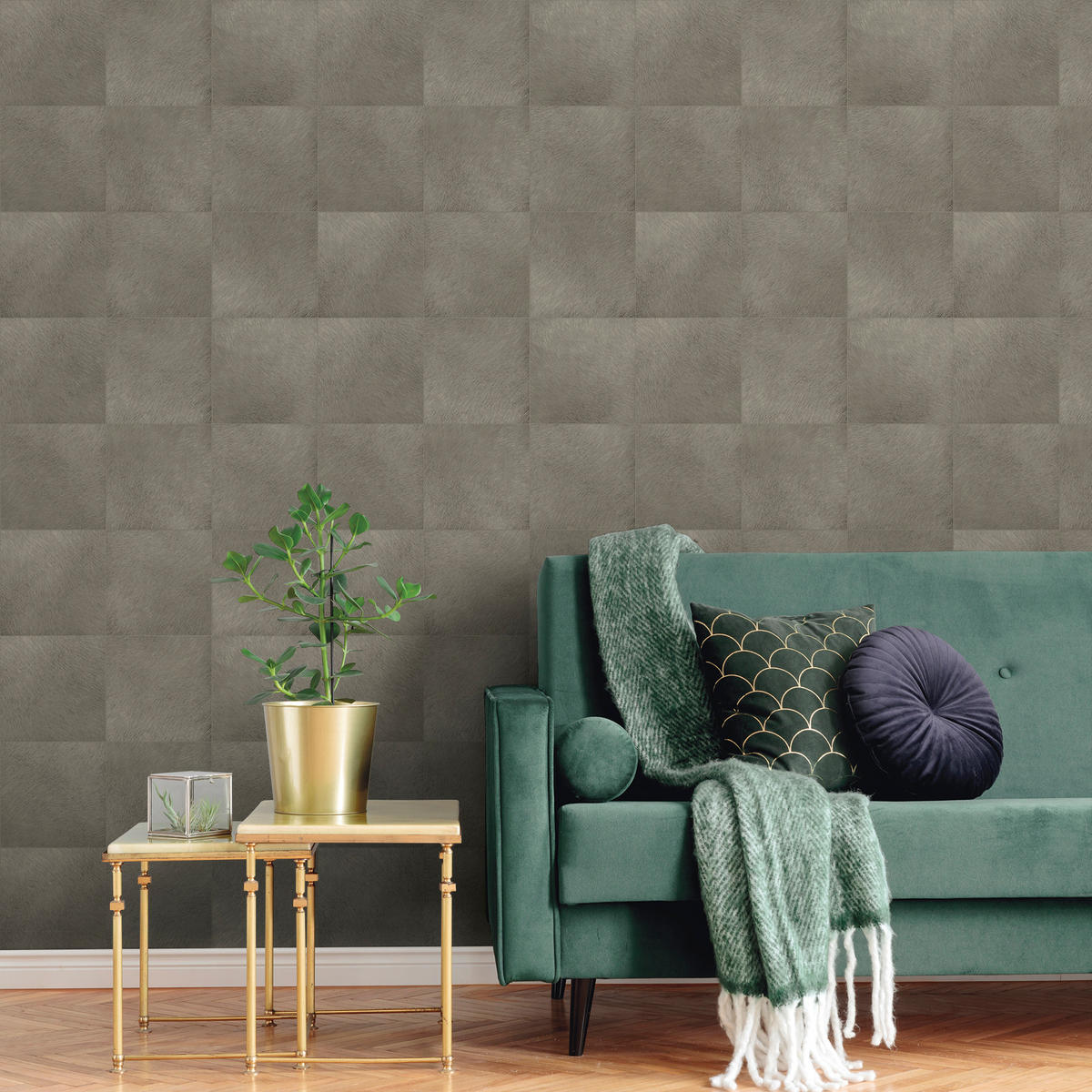 TAPETE Tierhautmuster 53 cm x 10 m - Braun, Papier (53/1000cm) - Sanders & Sanders