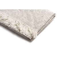 HAMAMTUCH Barok 100x180 Grau - Grau, Textil (180/100cm) - Villa Möbel