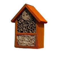 INSEKTENHOTEL 15.5/7.2/19.5 cm Rotbraun - Rotbraun, Holz (7.2/19.5/15.5cm) - Authentics