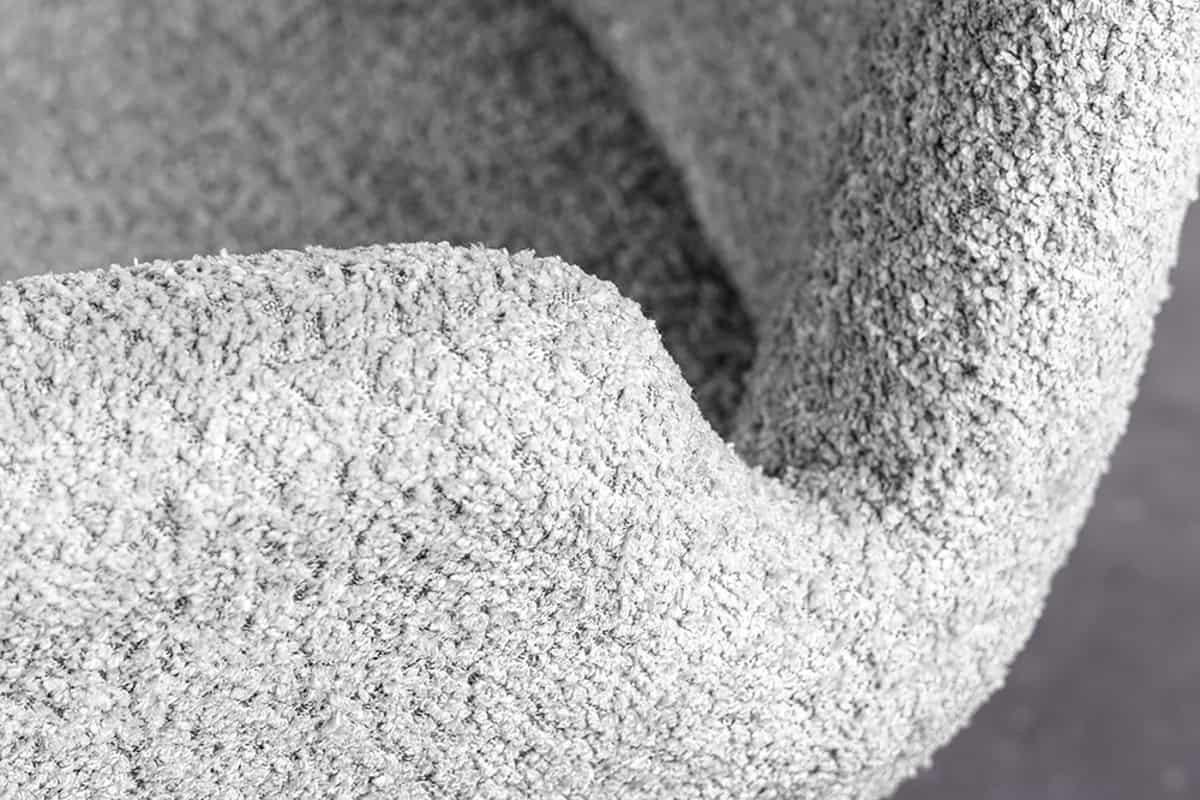 STUHL BALTIC Bouclé Grau 85 cm - Braun/Grau, Holz/Textil (61/85/63cm) - riess-ambiente