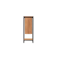 HOCHSCHRANK Michal Natur aus Teak - Naturfarben, Holz (40/110/30cm) - Tikamoon
