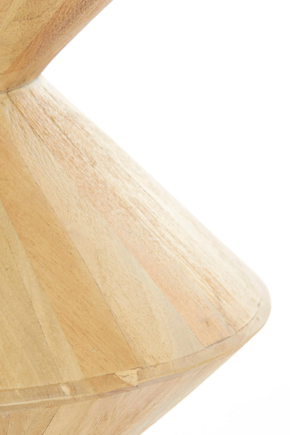 BEISTELLTISCH Larus Braun Ø45/60 cm - Braun, Holz (45/45/60cm) - Light & Living