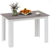 ESSTISCH Grau Holzoptik 120/69/75 cm - Grau, Holz (69/120/75cm) - PANGIVO
