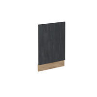 FRONTBLENDE R-Line Schwarz Beton 45 cm ohne AP - Honigeiche/Eiche Wotan, Holzwerkstoff (45/57.2/1.6cm) - Vicco