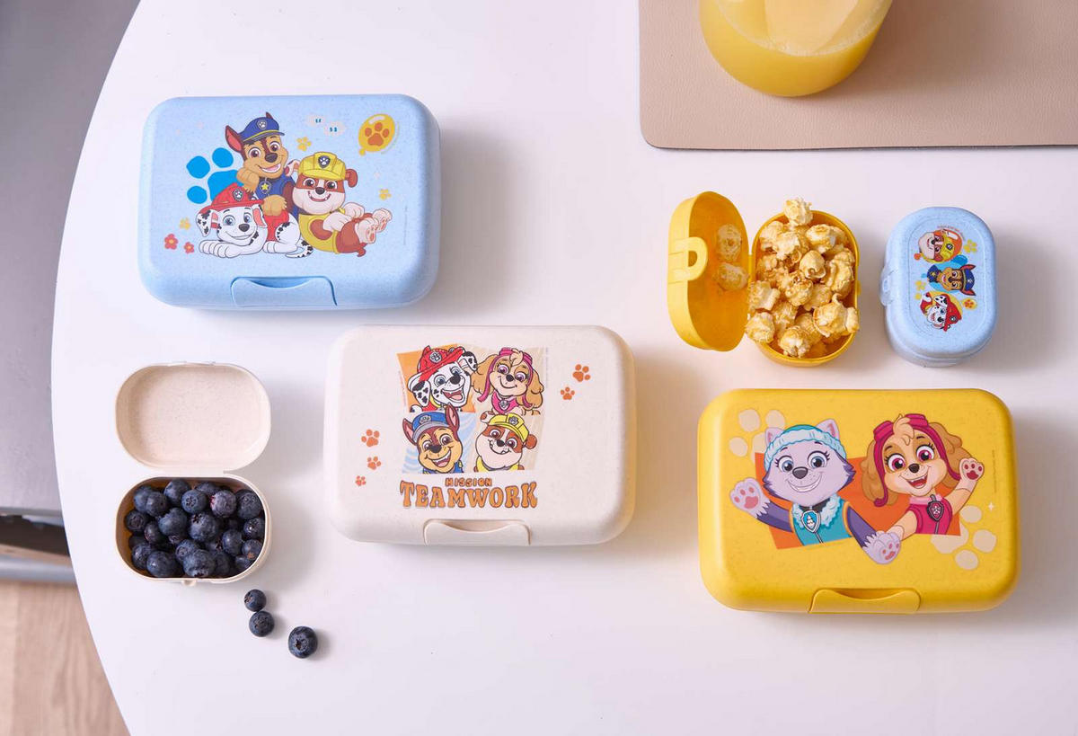 FRÜHSTÜCKSBOX Pascal Mini Paw Patrol - Gelb, Kunststoff (7/5.2/9.6cm)
