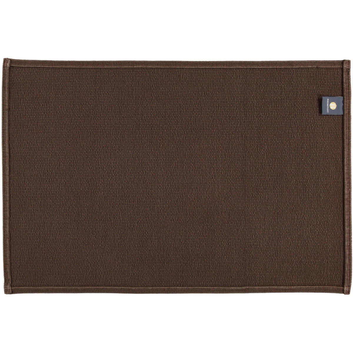 BADEMATTEN PLAIN MOCCA - 406 - Mokka, Textil (60/90cm) - Rhomtuft