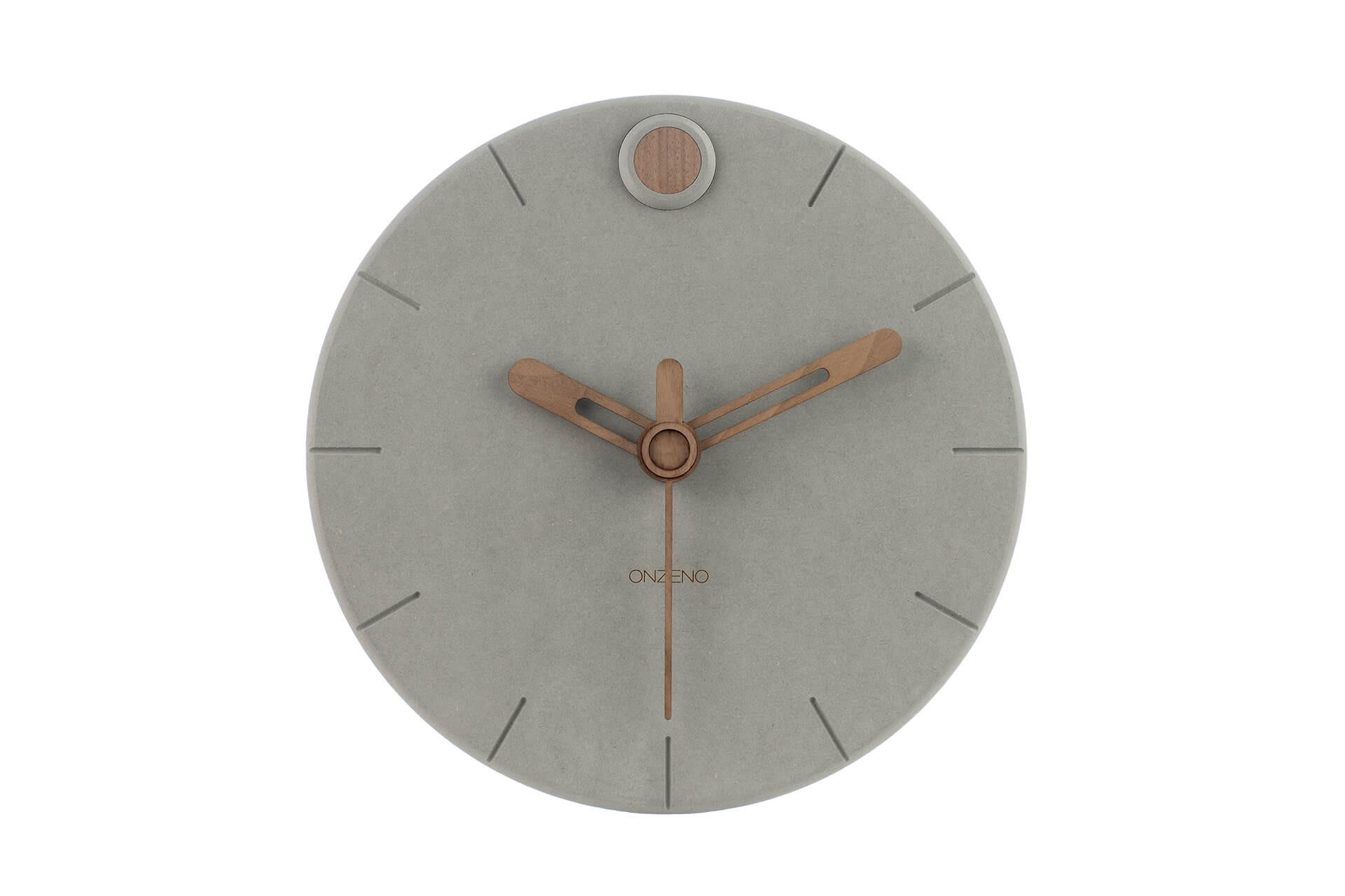 WANDUHR Design Grau 29/29 cm - Grau, Holzwerkstoff (0.62/29/1cm) - ONZENO