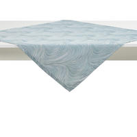 TISCHDECKE Floah - Blau, Textil (80/80/1cm) - home&you